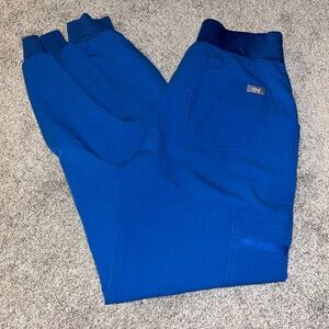 Figs Royal Blue Zamora - Jogger Scrub Pants